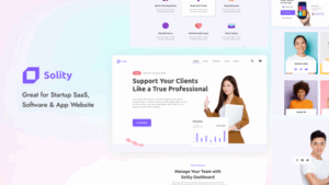 Solity - Startup SaaS Elementor Template Kit