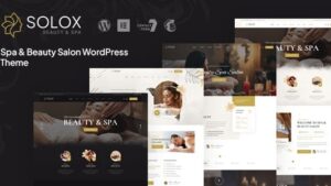 Solox (v1.2.2) Spa & Beauty WordPress Theme