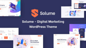 Solume v1.1.2 Digital Marketing WordPress Theme