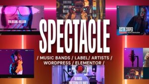 Spectacle v1.4.19 Music WordPress Theme