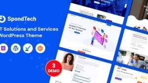SpondTech (v2.0.1) IT Solutions And Services WordPress Theme