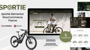 Sportie v1.0.5 Elementor WooCommerce Theme #