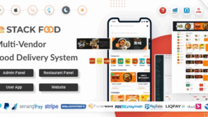 StackFood Multi Restaurant v7.6 Food Delivery App with Laravel Admin and Restaurant Panel (NFIX)