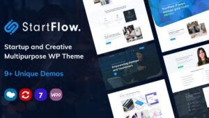 Start Flow (v1.25) Startup and Creative Multipurpose WordPress Theme