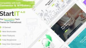 Startit v4.9.1 Fresh Startup Business Theme [Activated]
