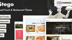 Stego v1.1.1 Food Truck & Restaurant Theme