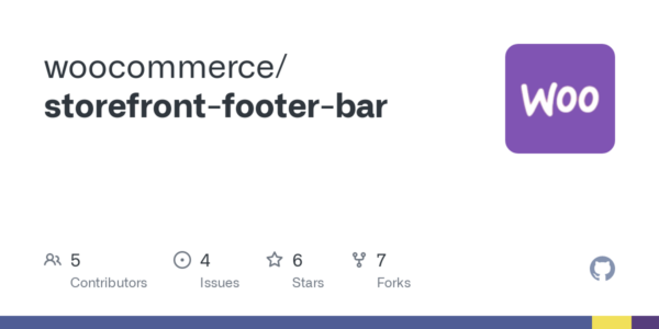 Storefront Footer Bar v1.0.4 Nulled