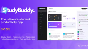 StudyBuddy SaaS v1.3.3 Collaborative Student Productivity Tool (Activated)