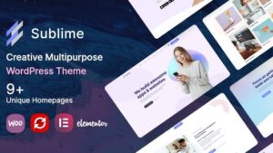 Sublime (v1.12) Creative Multipurpose WordPress Theme