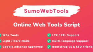 SumoWebTools v2.0.4 Online Web Tools Script [Activated]