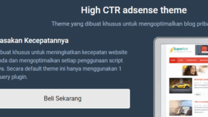 Superfast v2.1.3 High CTR Adsense Wordpress Theme