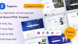 Superio (v2.1.0) Job Portal & Job Board React NextJS Template