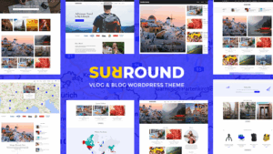 Surround v1.5 Vlog & Blog WordPress Theme