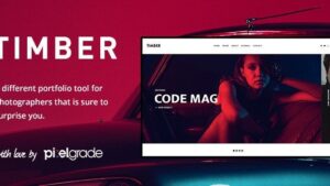 TIMBER v1.9.5 An Unusual Photography WordPress Theme