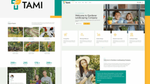 Tami - Landscape & Gardening Elementor Template Kit