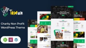Tamun v1.7 Fundraising WordPress Theme