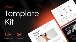 Tangan - Minimalist Portfolio Elementor Pro Template Kits