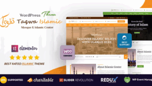 Taqwa v2.0 Islamic Center WordPress Theme