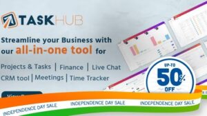Taskhub v3.0.2 Project Management, Finance, CRM Tool