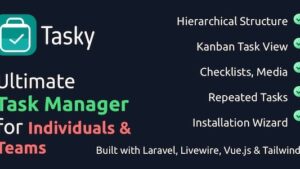 [Fixed*] Tasky v1.0.0 Complete Task Management Solution