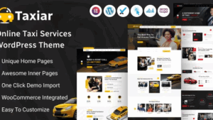 Taxiar v1.0.0 Online Taxi Service Wordpress Theme