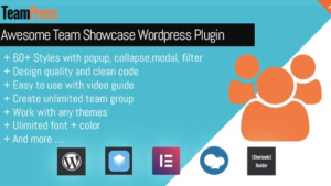 Fixed* TeamPress (v1.6.3) Team Showcase plugin