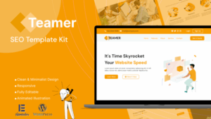 Teamer - SEO Marketing Elementor Template Kit