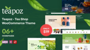 Teapoz (v1.2.3) Tea Shop WooCommerce Theme