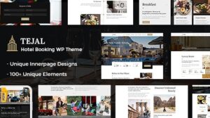 Tejal v3.1 WordPress Hotel Booking Theme #