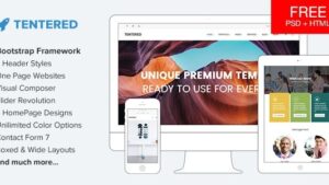 Tentered v2.6 Multi Purpose WordPress Theme