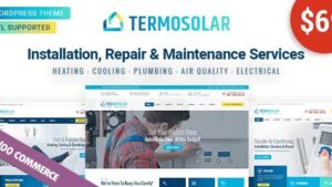 Termosolar (v3.5) Maintenance Services WordPress Theme