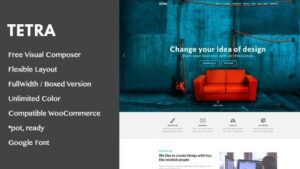 Tetra v1.2.1 Digital Marketing Landing Pages WordPress Theme