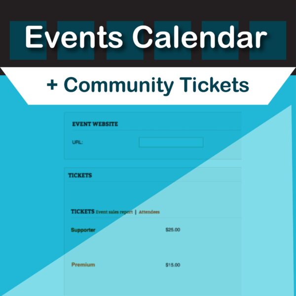 The Events Calendar Pro Community Tickets Addon v4.9.6