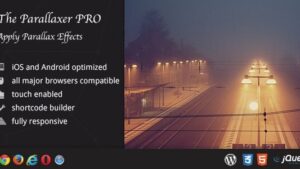 The Parallaxer WP v3.14 Parallax Effects on Content