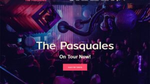 The Pasquales v1.1.0 Music Band, DJ and Artist WP Theme
