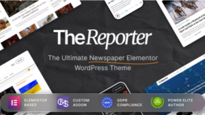The Reporter (v1.2.0) Newspaper Editorial WordPress Theme