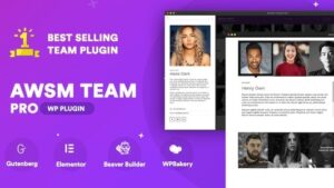 The Team Pro v1.11.2 Team Showcase WordPress Plugin