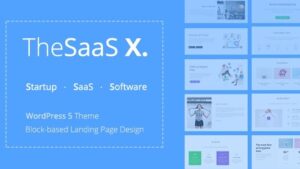 TheSaaS X v1.1.5 Responsive SaaS, Startup & Business Theme
