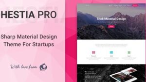 Hestia Pro (v5.8.2 + v3.2.9) Multi-Purpose WordPress Theme