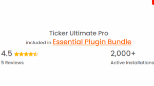 Ticker Ultimate Pro v1.7 [by WpOnlineSupport] [Activated]