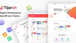Tijarah v1.4.1 Digital Marketplace WooCommerce Theme (Activated)