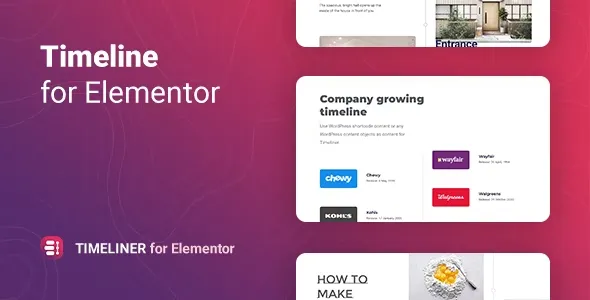 Timeliner (v1.0.5) Timeline for Elementor + Templates