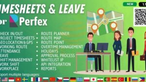 [Fixed*] Timesheets and Leave Management for Perfex CRM v.1.1.8