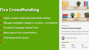 Tiva Crowdfunding v2.0 - Wordpress Crowdfunding System