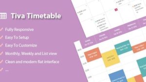 Tiva Timetable For PHP v1.4