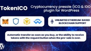 TokenICO v1.1.5 Cryptocurrency presale (ICO & IDO) plugin for WordPress