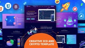 Tokyland (14 December 2021) ICO and Crypto Bootstrap Template