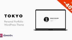 Tokyo (v3.8) Personal Portfolio WordPress Theme