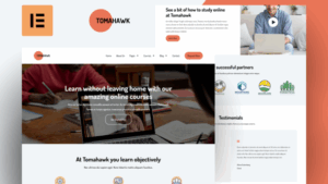 Tomahawk - Online Courses Template Kit