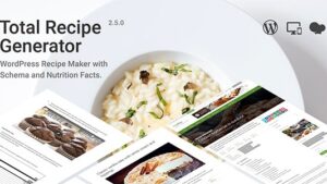 Total Recipe Generator for WPBakery Page Builder v2.6.0